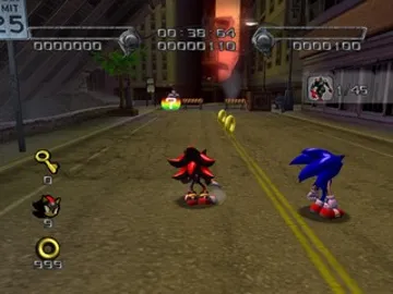 Shadow The Hedgehog screen shot game playing